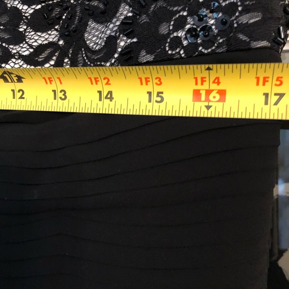 KAREN MILLER NEW YORK FULL LENGTH ELEGANT GOWN - Picture 9 of 16